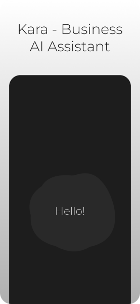 Kara - Business AI Assistant app screenshot