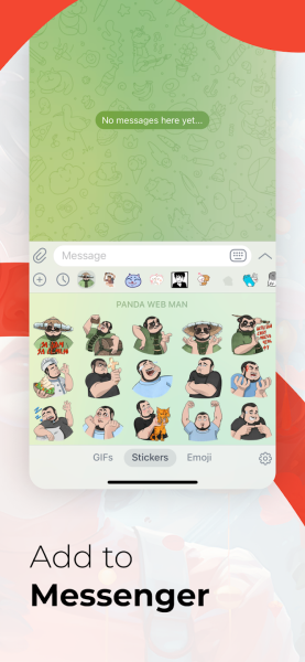 Screenshot 5 of Aleximina Stickers app