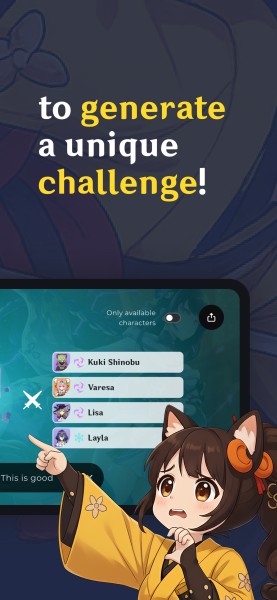 Screenshot 6 of Random for Genshin: Unofficial app