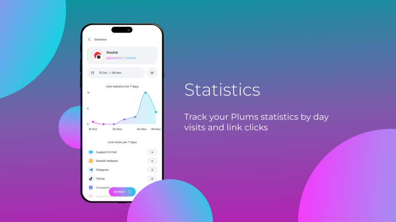 Screenshot 3 of Plums Link app
