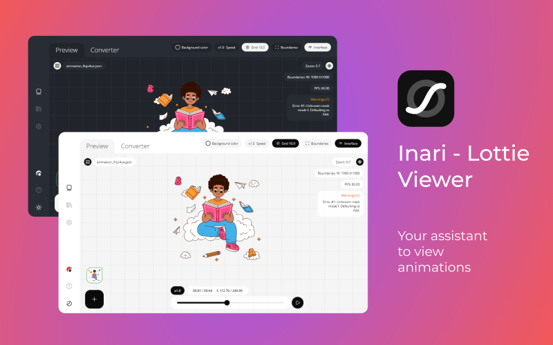 Screenshot 5 of Inari - Lottie Viewer app