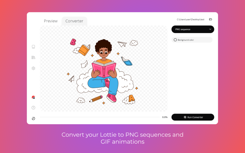 Screenshot 2 of Inari - Lottie Viewer app